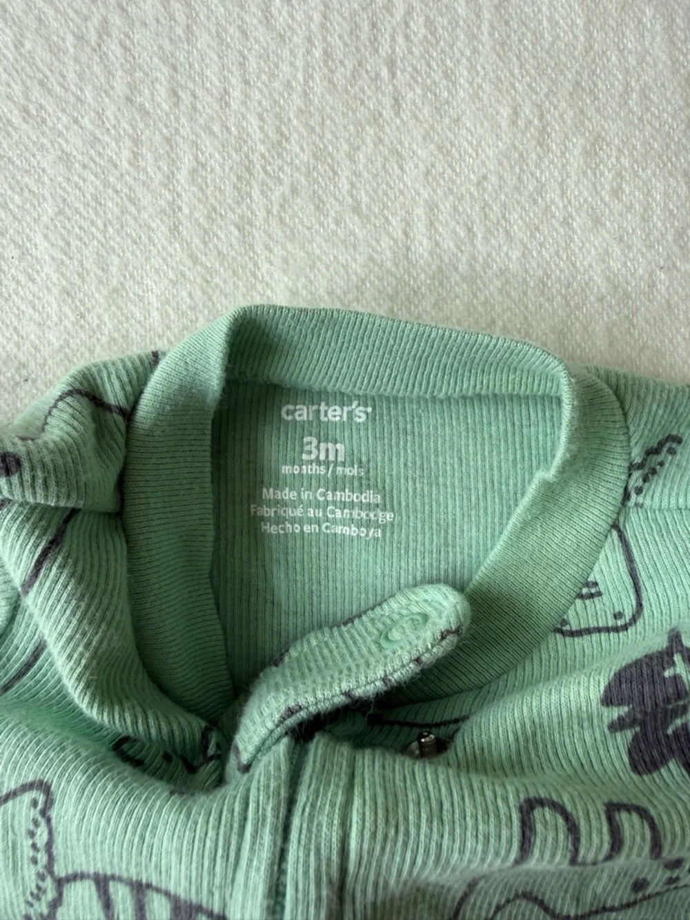 Carters mint green